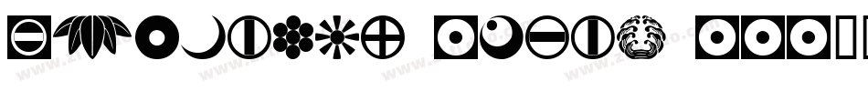 Oriental Icons III字体转换